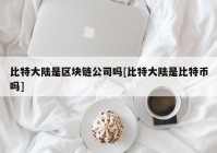 比特大陆是区块链公司吗[比特大陆是比特币吗]